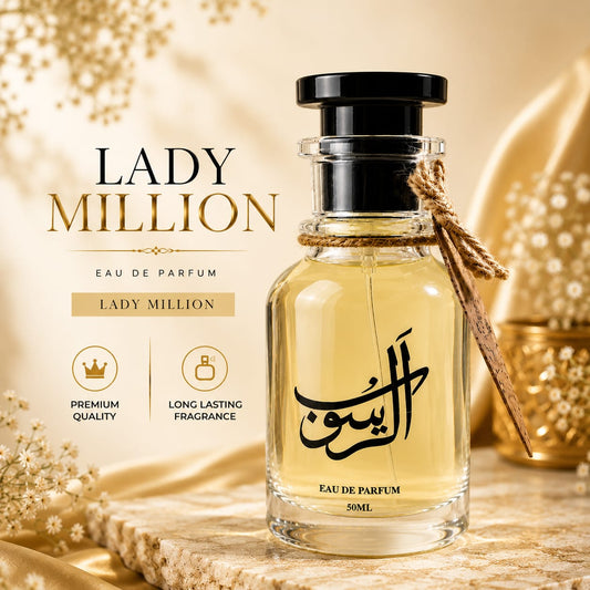 ❤️ Lady Million Eau de Parfum – 50ML | For Women